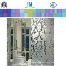 Patterned/ Printing/Figure/Rolled /Art Shower Door Glass for Decoration